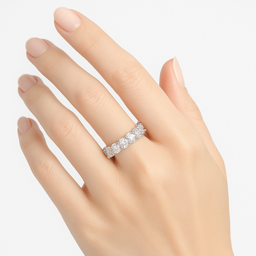 Anillo Eternidad en uso