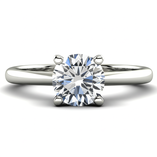Anillo Solitario Clásico